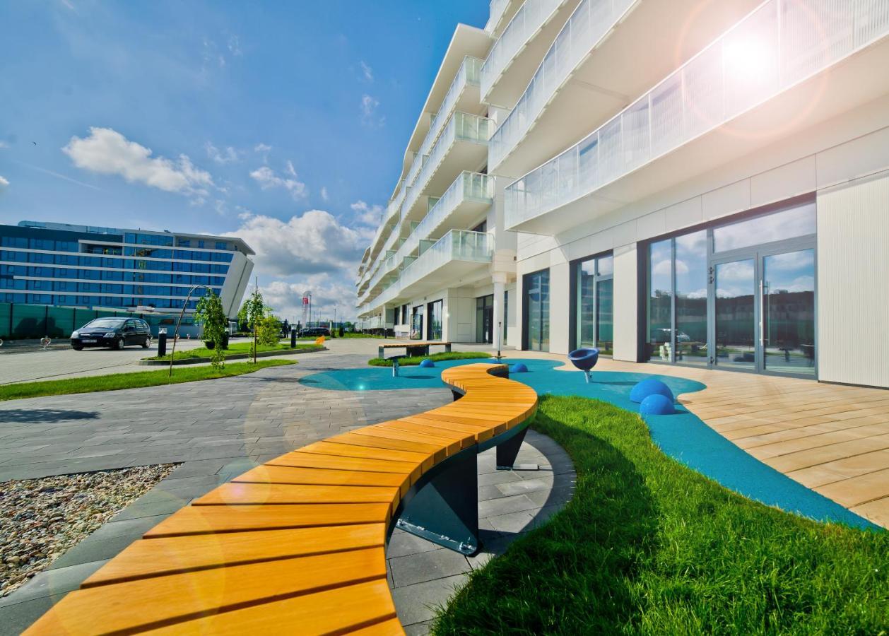 Aqua Resort Apartments-Aqua Park No Limit, Parking Kołobrzeg Eksteriør bilde