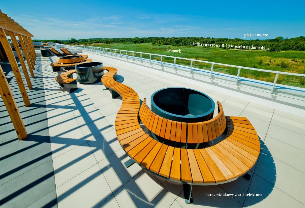 Aqua Resort Apartments-Aqua Park No Limit, Parking Kołobrzeg Eksteriør bilde